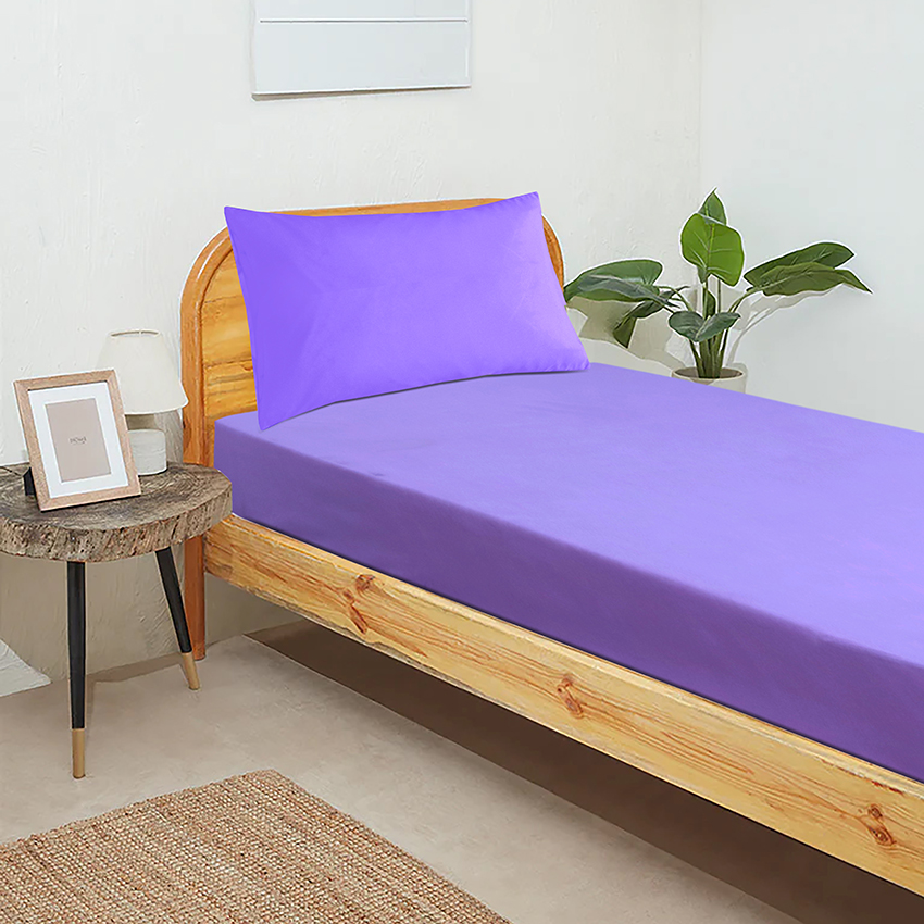 Sábana bajera individual sólida